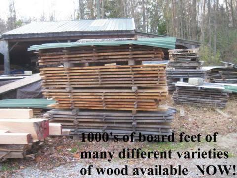 Lumber available